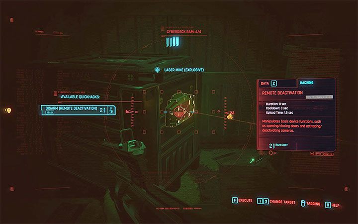 2) Hacking to disable the trap - You can turn on the scanner and track the trap - Cyberpunk 2077: How to disarm traps? - Cyberpunk 2077: Combat, stealth and hacking - Cyberpunk 2077 Guide