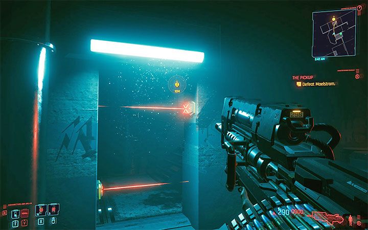 3) Intentional detonation of a trap - This is the best tactic if you're in a hurry or if you can't use either hook-up or technical skills - Cyberpunk 2077: How to disarm traps? - Cyberpunk 2077: Combat, stealth and hacking - Cyberpunk 2077 Guide