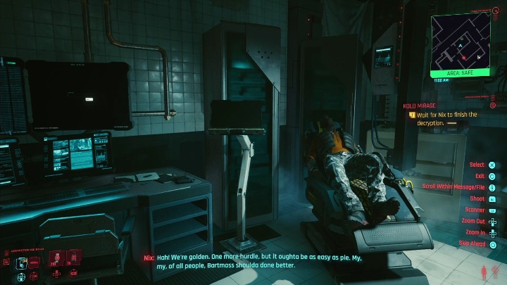 Take the cyberdeck to Nix in the Afterlife - Cyberpunk 2077: Kold Mirage - walkthrough - Cyberpunk 2077: Exploration Side missions - Cyberpunk 2077 Guide