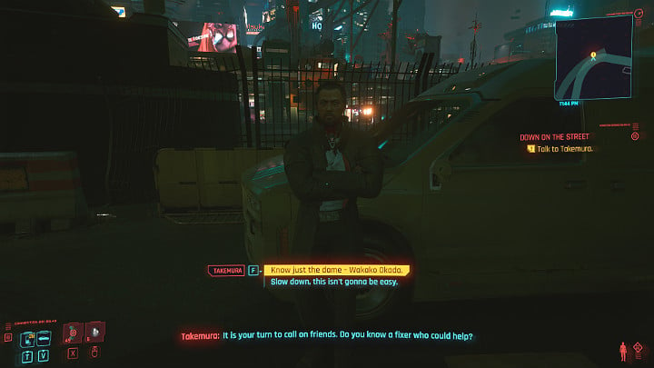 Cyberpunk 2077: Down on the Street walkthrough - gamepressure.com