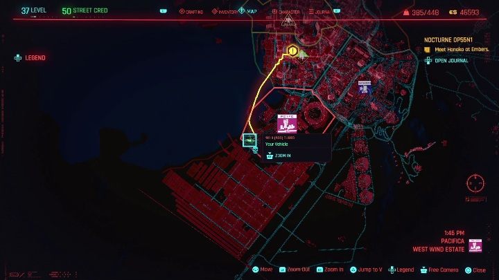1 - Cyberpunk 2077: Pacifica, NCPD Scanner Hustles - Map, Walkthrough - Cyberpunk 2077: NCPD Scanner Hustles - Cyberpunk 2077 Guide