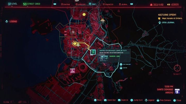3 - Cyberpunk 2077: Santo Domingo, NCPD Scanner Hustles - Map, Walkthrough - Cyberpunk 2077: NCPD Scanner Hustles - Cyberpunk 2077 Guide