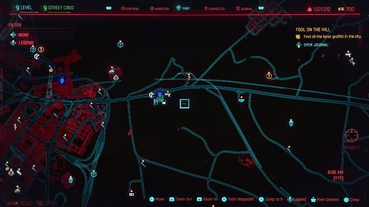 How to unlock: main job " - Cyberpunk 2077: All Tarot cards - Cyberpunk 2077: Secrets & Collectibles - Cyberpunk 2077 Guide