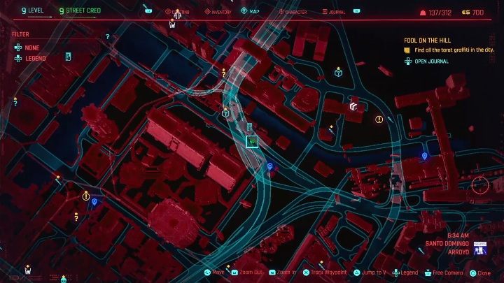 How to unlock: main job " - Cyberpunk 2077: All Tarot cards - Cyberpunk 2077: Secrets & Collectibles - Cyberpunk 2077 Guide