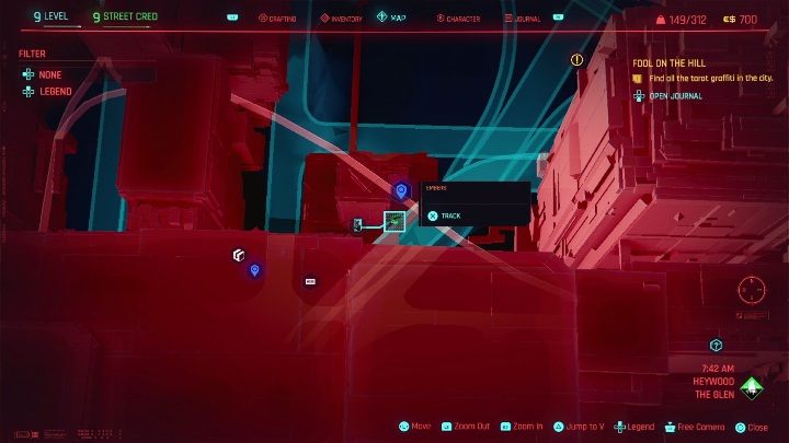 How to unlock: main job " - Cyberpunk 2077: All Tarot cards - Cyberpunk 2077: Secrets & Collectibles - Cyberpunk 2077 Guide