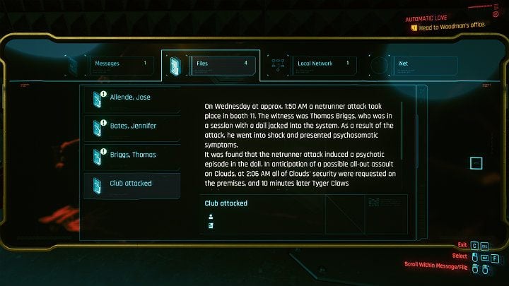 Cyberpunk 2077: Automatic Love Walkthrough | Gamepressure.com