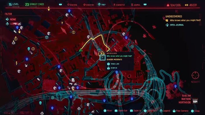 Location: central part of Watson, Northside - Cyberpunk 2077: Thievery, Watson - gigs walkthrough, list - Cyberpunk 2077: Watson - Cyberpunk 2077 Guide