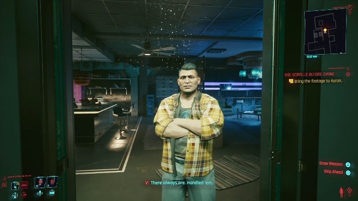 Walkthrough: your task is to get to the building and then to the computer - Cyberpunk 2077: Thievery, Watson - gigs walkthrough, list - Cyberpunk 2077: Watson - Cyberpunk 2077 Guide