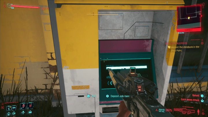 Walkthrough: your task is to get to the building and then to the shard lying next to the van - Cyberpunk 2077: Thievery, Watson - gigs walkthrough, list - Cyberpunk 2077: Watson - Cyberpunk 2077 Guide