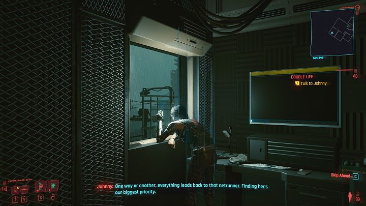 Talk to Johnny and try to figure out what these people might want from Alt - Cyberpunk 2077: Double Life walkthrough - Cyberpunk 2077: Act 2 Main missions - Cyberpunk 2077 Guide