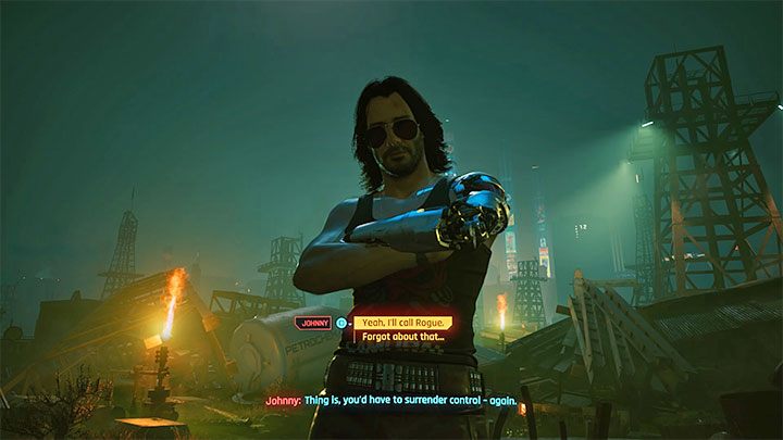 1 - Cyberpunk 2077: Blistering Love (Rogue, Johnny) - walkthrough - Cyberpunk 2077: Storyline quests - Cyberpunk 2077 Guide