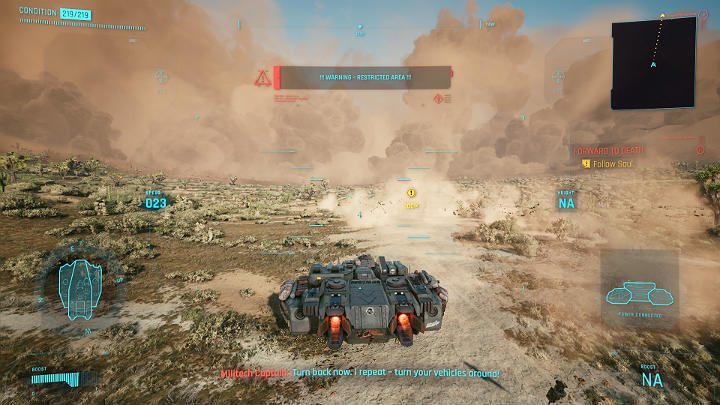 Follow Saul towards the construction site - Cyberpunk 2077: Forward to Death - walkthrough - Cyberpunk 2077: Act 3 - Cyberpunk 2077 Guide