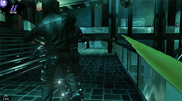 Killing the soldier from the lower balcony - Harding Museum - main hall - Chapter 1 - DARK - Game Guide and Walkthrough