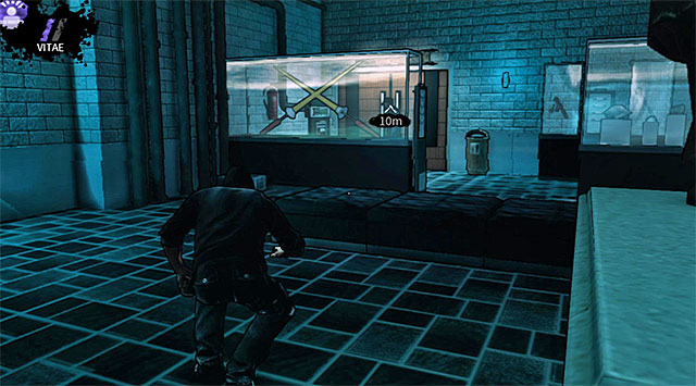 Area near the exit from the first exhibit - Harding Museum - first medieval exhibit - Chapter 1 - DARK - Game Guide and Walkthrough