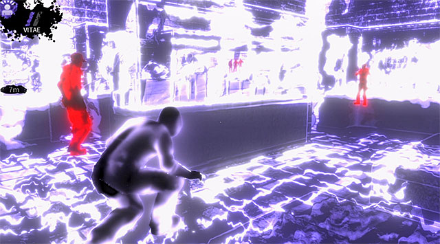 A guard patrolling the area near the door - Harding Museum - first medieval exhibit - Chapter 1 - DARK - Game Guide and Walkthrough