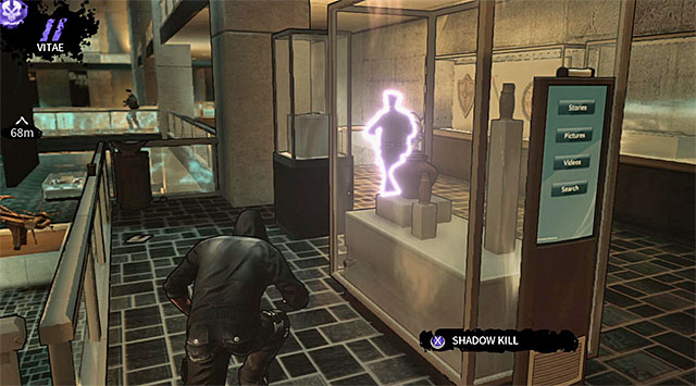 A corridor with a single guard - Harding Museum - second medieval exhibit - Chapter 1 - DARK - Game Guide and Walkthrough