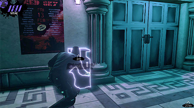 Trashcan used to place the second bomb - Atlantis - main area (before releasing the gas) - Chapter 3 - DARK - Game Guide and Walkthrough