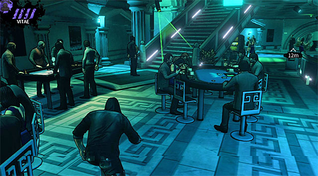 Youll have to stop at least one more time on your way to your current destination and you should do that when youre close to the stairs leading to the top floor (screen) - Atlantis - main area (before releasing the gas) - Chapter 3 - DARK - Game Guide and Walkthrough