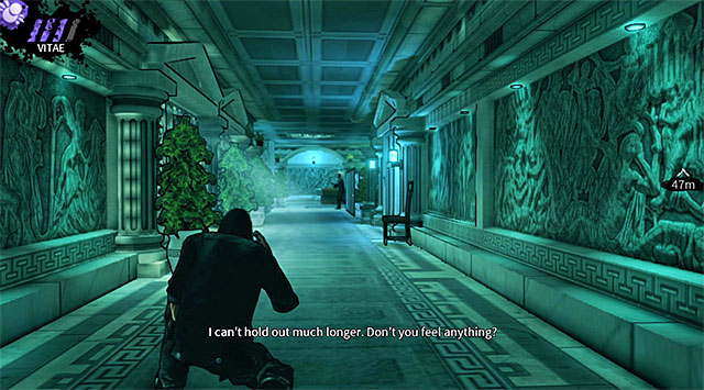 Area patrolled by a new guard - Atlantis - main area (after releasing the gas) - Chapter 3 - DARK - Game Guide and Walkthrough