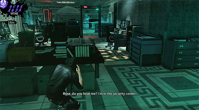 A view of the security room - Atlantis - security office - Chapter 3 - DARK - Game Guide and Walkthrough