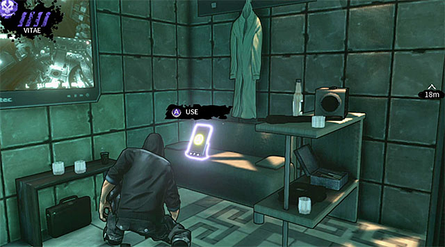 Head over to your right, avoiding the main part of the security room for the time being - Atlantis - security office - Chapter 3 - DARK - Game Guide and Walkthrough