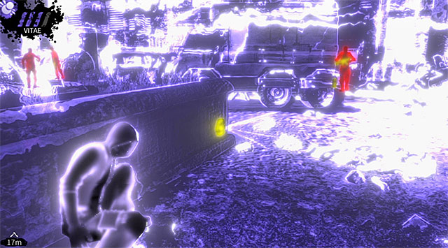 You should now proceed to your right - The Hole - first courtyard - Chapter 4 - DARK - Game Guide and Walkthrough