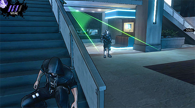 You should now use the upper balconies again to go back to where youve started exploring the second floor - Cryogenic - lobby (after hunters arrival) - Chapter 5 - DARK - Game Guide and Walkthrough