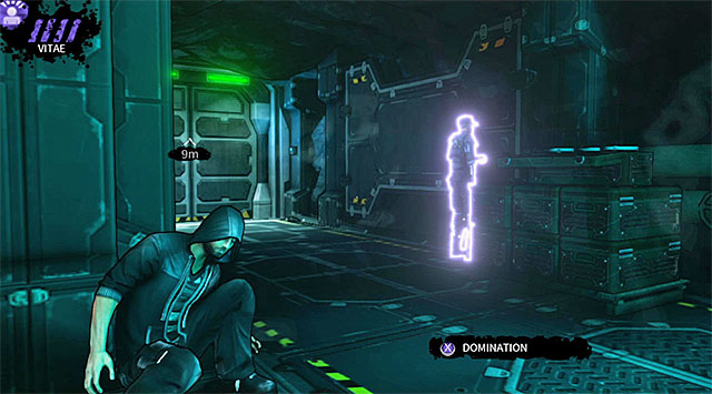 A guard facing in another direction - M17 Base - headquarters - Chapter 6 - DARK - Game Guide and Walkthrough