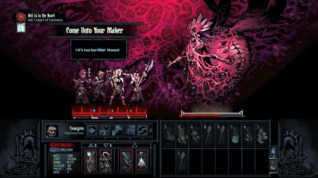 You need to bid one of your characters farewell - Darkest Dungeon: Hell is in the Heart - Darkest Dungeon: Walkthrough - Darkest Dungeon location - Darkest Dungeon Game Guide & Walkthrough