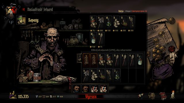 Remember to purchase the right provisions before venturing on a mission. - Darkest Dungeon: Provisions - Game mechanics - Darkest Dungeon Game Guide & Walkthrough