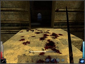 After the fight look around. - The Temple of the Spider #7 - Chapter 5: The Temple of the Spider - Dark Messiah of Might and Magic - Game Guide and Walkthrough