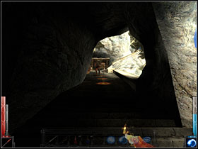 He is coming... And the Fire Trap is waiting... - The Temple of the Spider #7 - Chapter 5: The Temple of the Spider - Dark Messiah of Might and Magic - Game Guide and Walkthrough