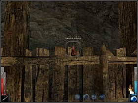 Health Potion is waiting for you... - The Temple of the Spider #7 - Chapter 5: The Temple of the Spider - Dark Messiah of Might and Magic - Game Guide and Walkthrough