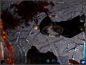 The dead Acolyte - In the House of Ashes #1 - Chapter 8: In the House of Ashes - Dark Messiah of Might and Magic - Game Guide and Walkthrough