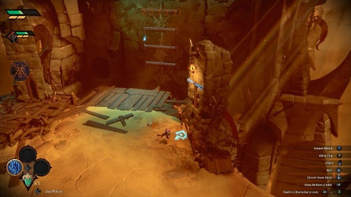 All chests, maps and cores have to be collected after dismounting - Horses in Darksiders Genesis - Basics - Darksiders Genesis Guide