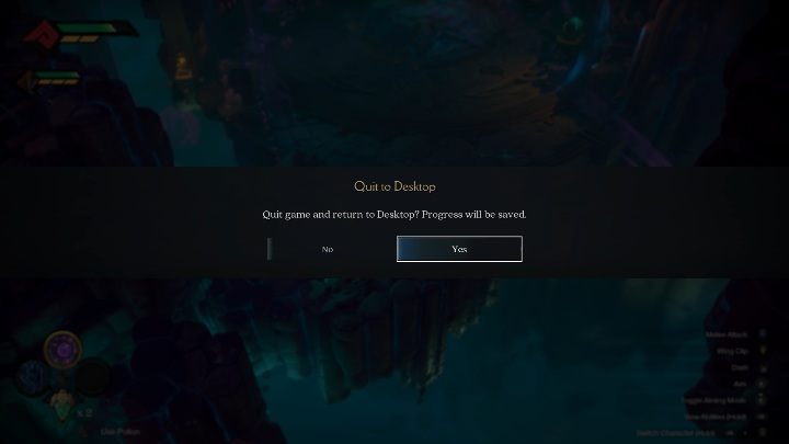 The game is saved automatically during a mission and when you are changing a location - Darksiders Genesis Guide