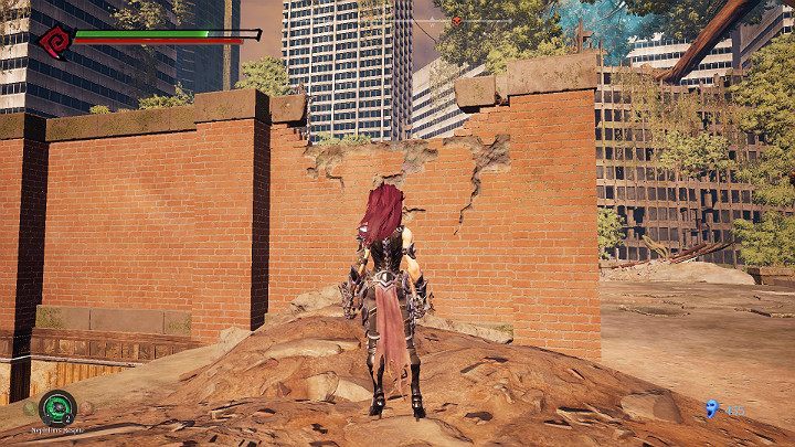 After defeating your opponents, jump on the canopy - Haven | Darksiders 3 Walkthrough - Walkthrough - Darksiders 3 Guide