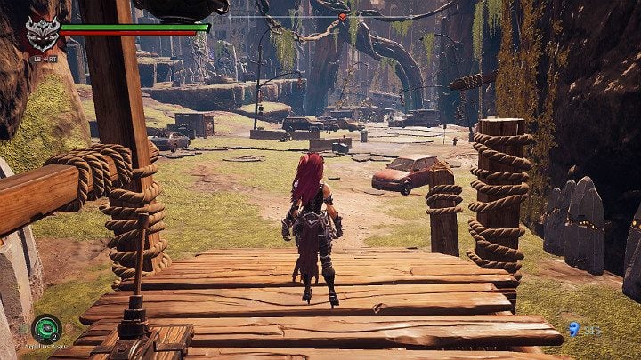 The location you will find yourself in is not one of the safest, so you will have a lot of fighting ahead of you - Haven | Darksiders 3 Walkthrough - Walkthrough - Darksiders 3 Guide