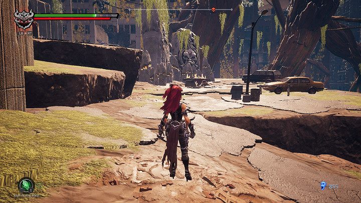 At the altar visible in the distance you will come across 2 enemies - Haven | Darksiders 3 Walkthrough - Walkthrough - Darksiders 3 Guide