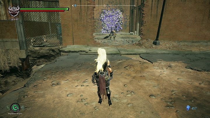 Eliminate your opponent and go through a hole in the wall - Festering pool | Darksiders 3 Walkthrough - Walkthrough - Darksiders 3 Guide