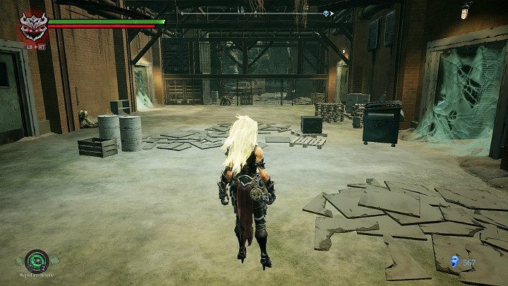 Several opponents are waiting for you inside - Festering pool | Darksiders 3 Walkthrough - Walkthrough - Darksiders 3 Guide