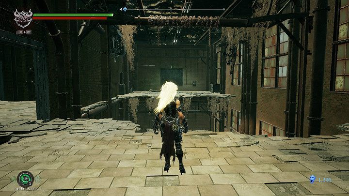 Now you have to jump to the other side using your main weapon - Festering pool | Darksiders 3 Walkthrough - Walkthrough - Darksiders 3 Guide