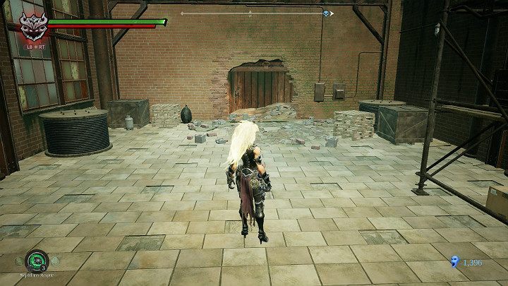 Turn around and go through the hole in the wall - Festering pool | Darksiders 3 Walkthrough - Walkthrough - Darksiders 3 Guide