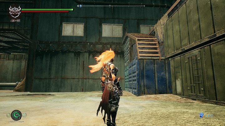 Then jump on the stairs on the right side - The drowned district | Darksiders 3 Walkthrough - Walkthrough - Darksiders 3 Guide