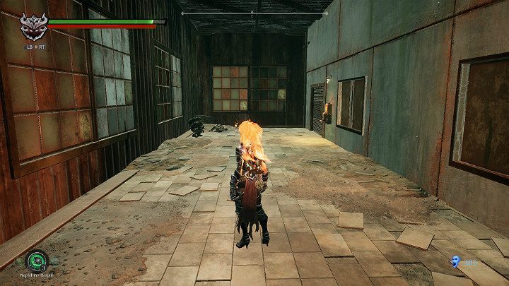 Free the man, collect the item and return to the place from which you jumped here - The drowned district | Darksiders 3 Walkthrough - Walkthrough - Darksiders 3 Guide