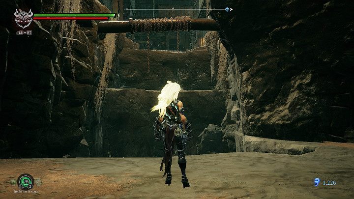 Jump to the other side and then up - The drowned district | Darksiders 3 Walkthrough - Walkthrough - Darksiders 3 Guide