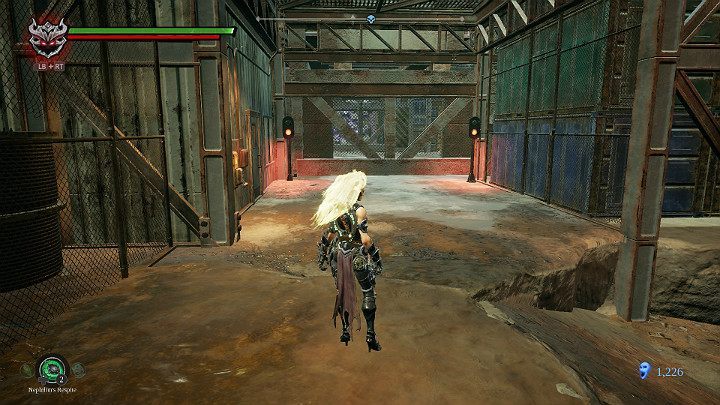 Youll find yourself in a spacious hall - The drowned district | Darksiders 3 Walkthrough - Walkthrough - Darksiders 3 Guide