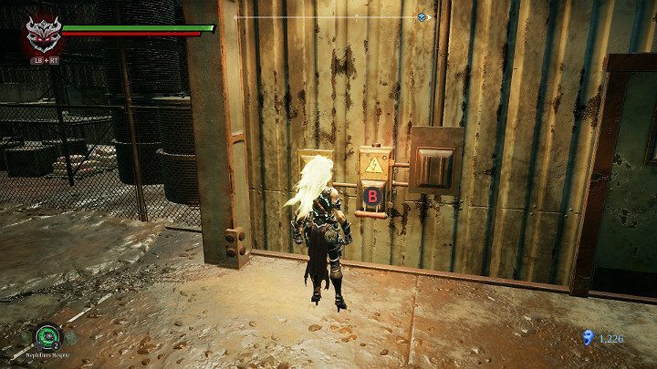 Go to the power lever and use it - The drowned district | Darksiders 3 Walkthrough - Walkthrough - Darksiders 3 Guide