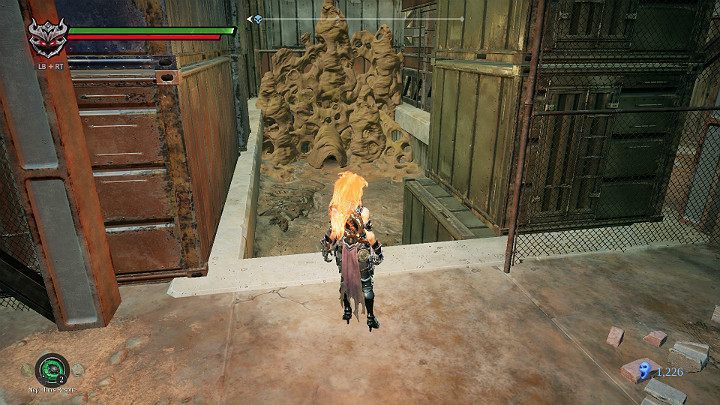 Jump down - The drowned district | Darksiders 3 Walkthrough - Walkthrough - Darksiders 3 Guide