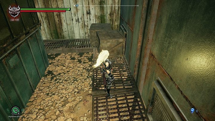 Break the crates and enter the ventilation duct - Mangled freeway | Darksiders 3 Walkthrough - Walkthrough - Darksiders 3 Guide